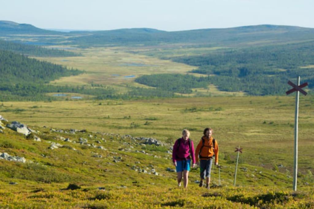 Bjoernrike Vemdalen. Mitt I Backen 公寓